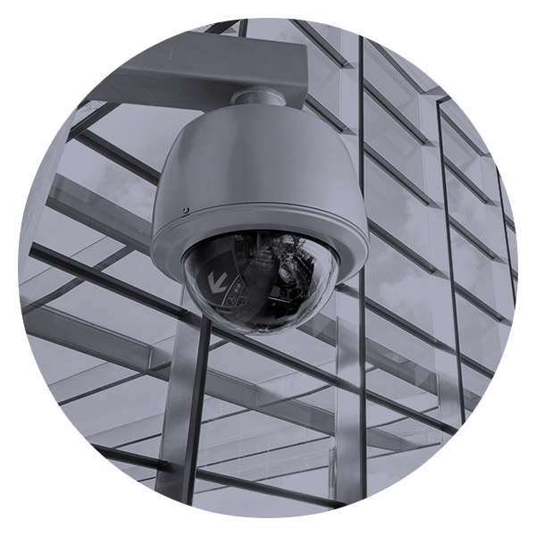 business security system in office building